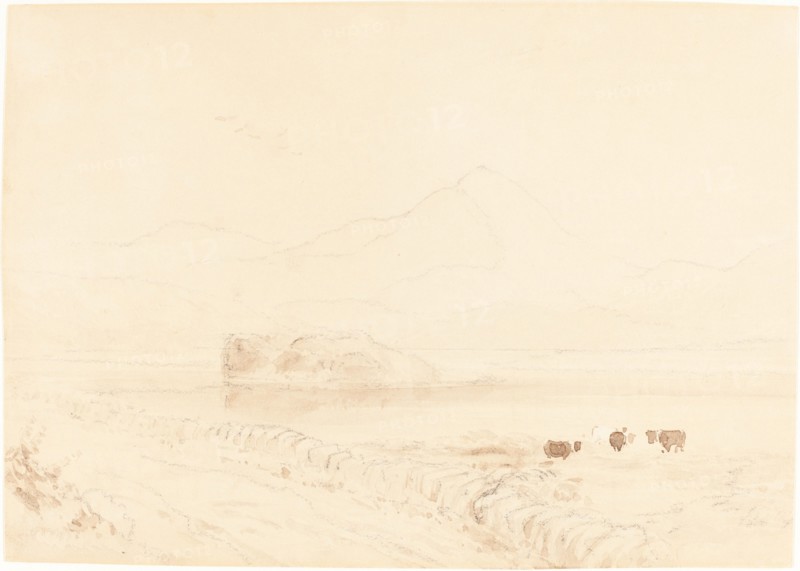 Llanberis. Creators: David Cox, David Cox the elder.