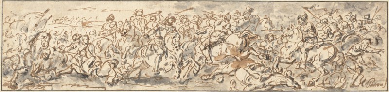 Cavalry Battle. Creator: Walter Paris.