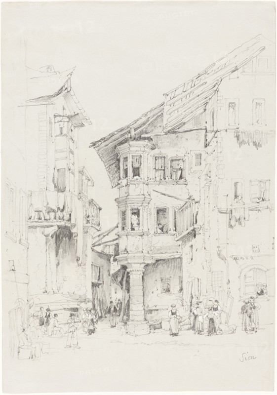 Sion, c. 1830. Creator: Samuel Prout.