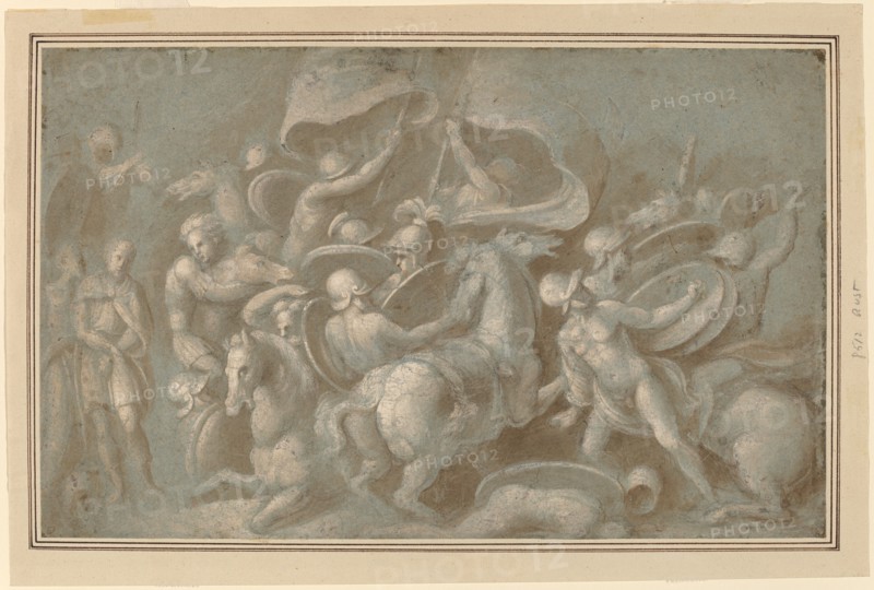 Battle Scene. Creator: Biagio Pupini.