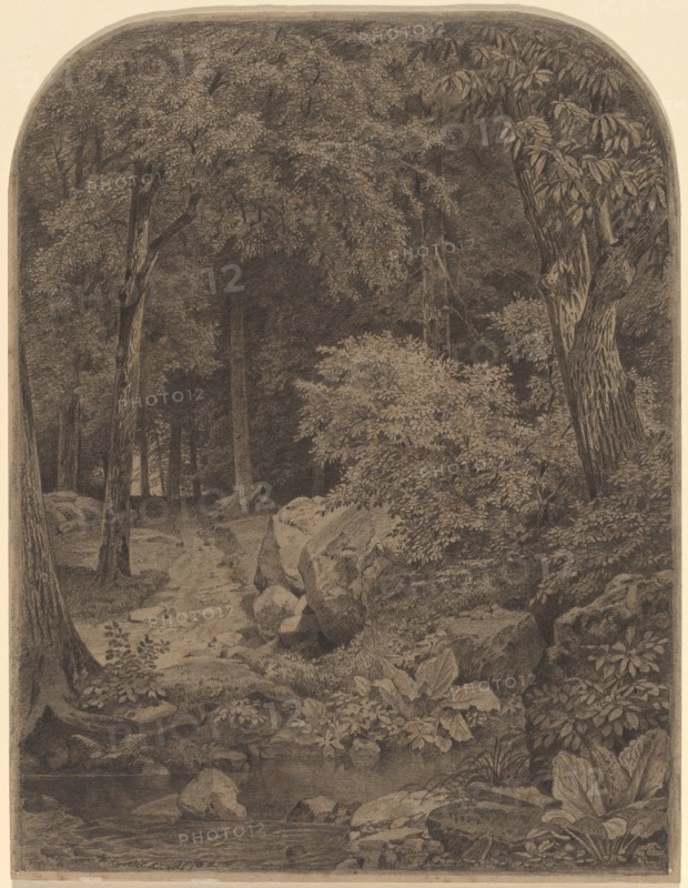 Landscape, 1862. Creator: William Trost Richards.