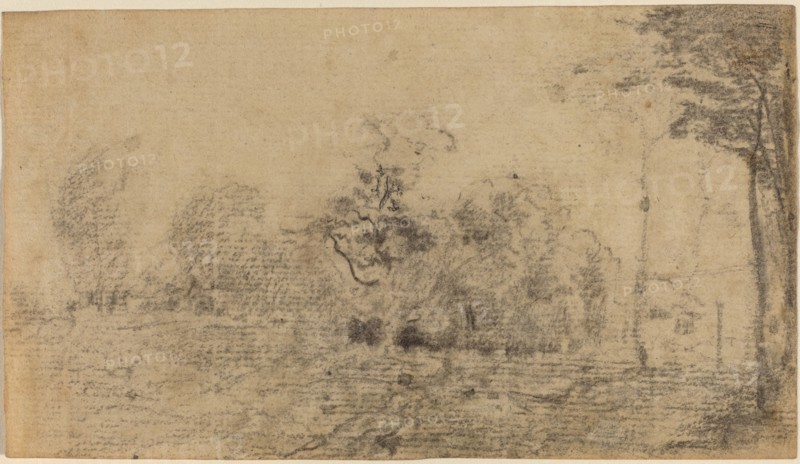 Landscape II. Creator: Theodore Rousseau.