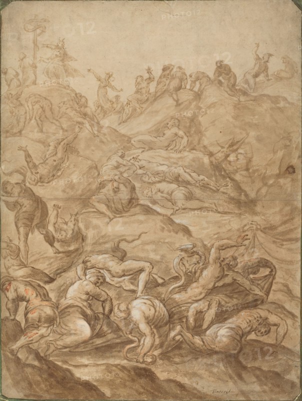 The Brazen Serpent. Creator: Jacopo Tintoretto.