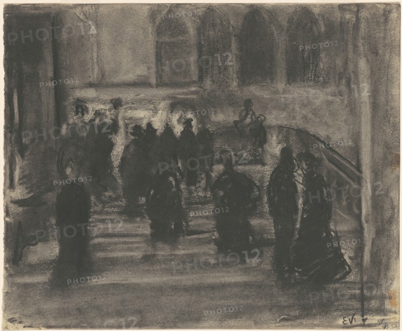 Bridge, Venice, c. 1900-1920. Creator: Eugene Laurent Vail.