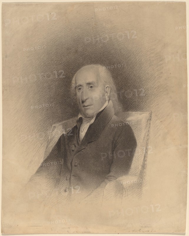 Portrait of a Seated Man, c. 1800. Creator: John Vanderlyn.