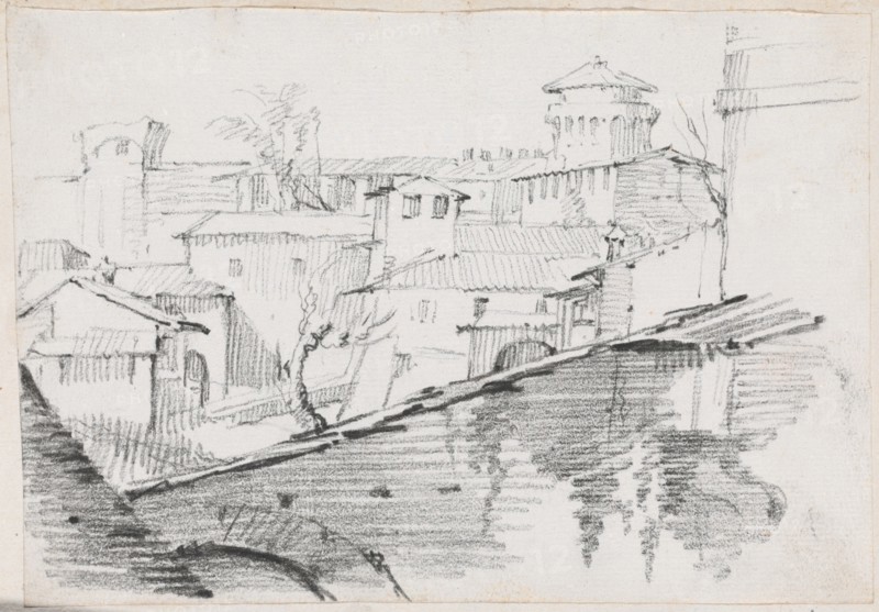 The Forno inside the Walls of the Vatican, 1744/1750. Creator: Joseph-Marie Vien the Elder.