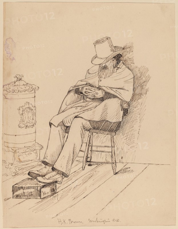 H.K. Brown, 1859. Creator: John Quincy Adams Ward.
