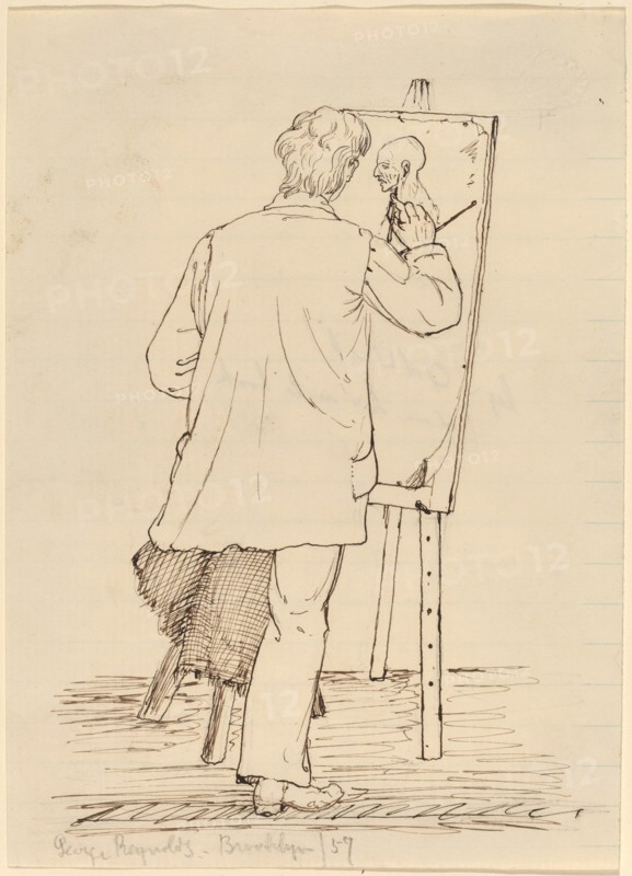 George Reynolds, 1859. Creator: John Quincy Adams Ward.