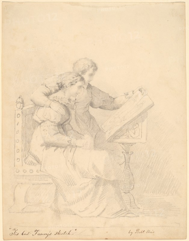 Tis but Fancy's Sketch, 1850s. Creator: Robert Walter Weir.
