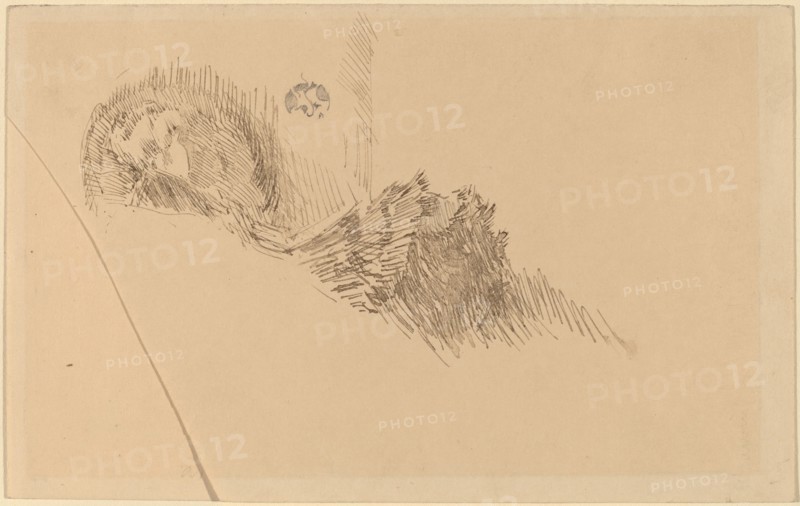 Mrs or Miss McNay, 1882. Creator: James Abbott McNeill Whistler.