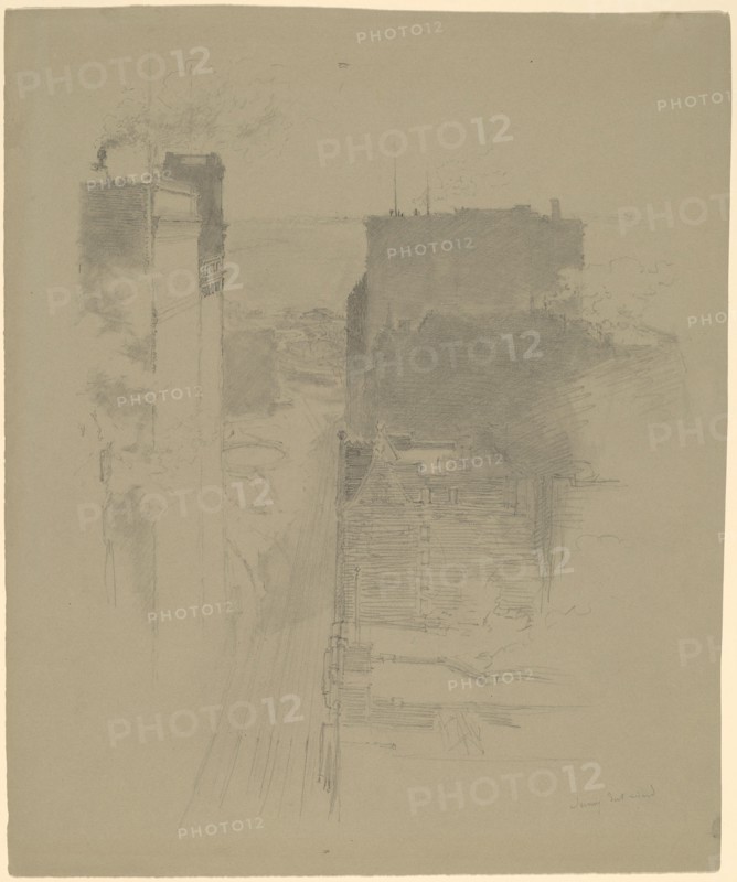The Battery, New York, c. 1900. Creator: Stanford White.
