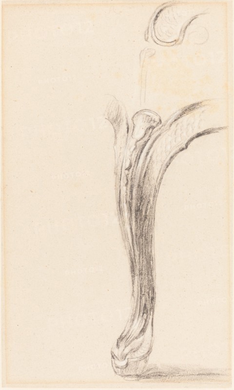 Study of a Chair Leg. Creator: David Wilkie.