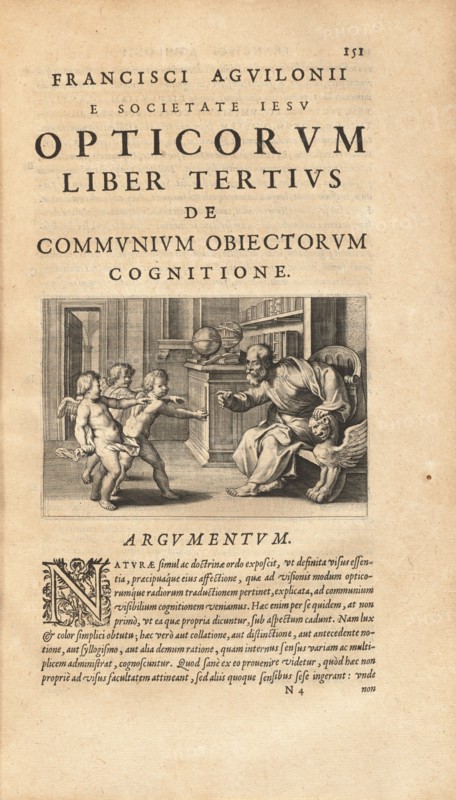 Opticorum Libri Sex, published 1613. Creators: Theodoor Galle, François d'Aguilon.