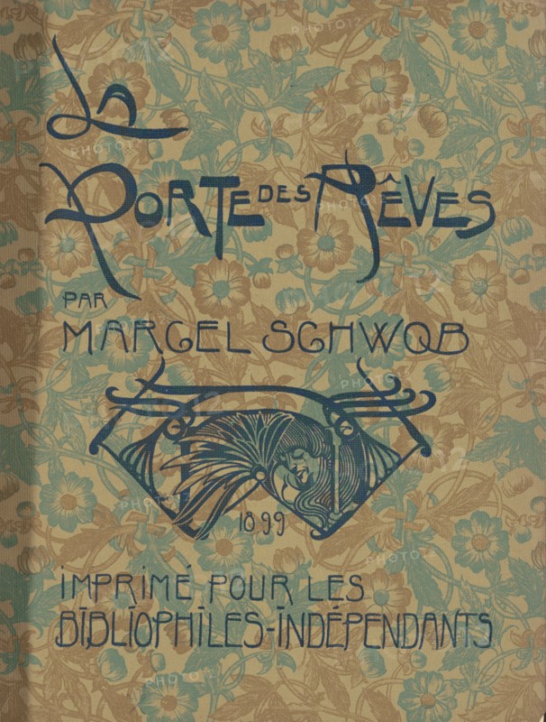 La Porte des Rêves, 1899. Creators: Georges de Feure, Marcel Schwob.