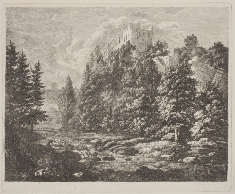 Sammlung Radierter Blaetter von Nathe, 1808. Creator: Christoph Nathe.