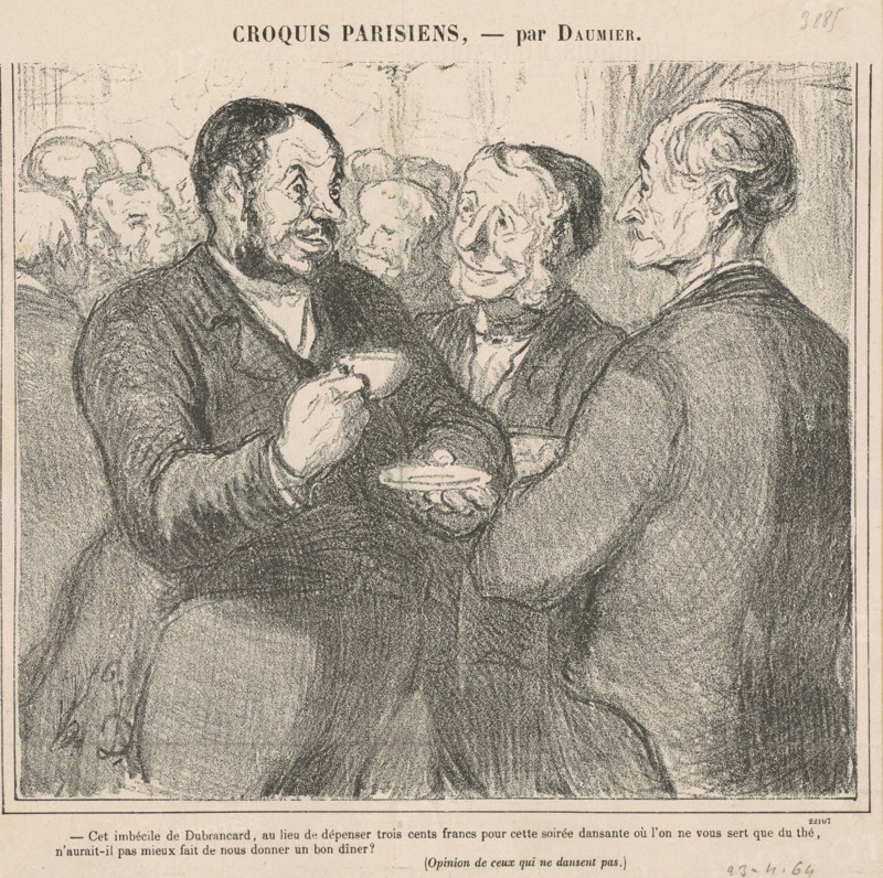 Cet imbécile de dubrancart ..., 19th century. Creator: Honore Daumier.