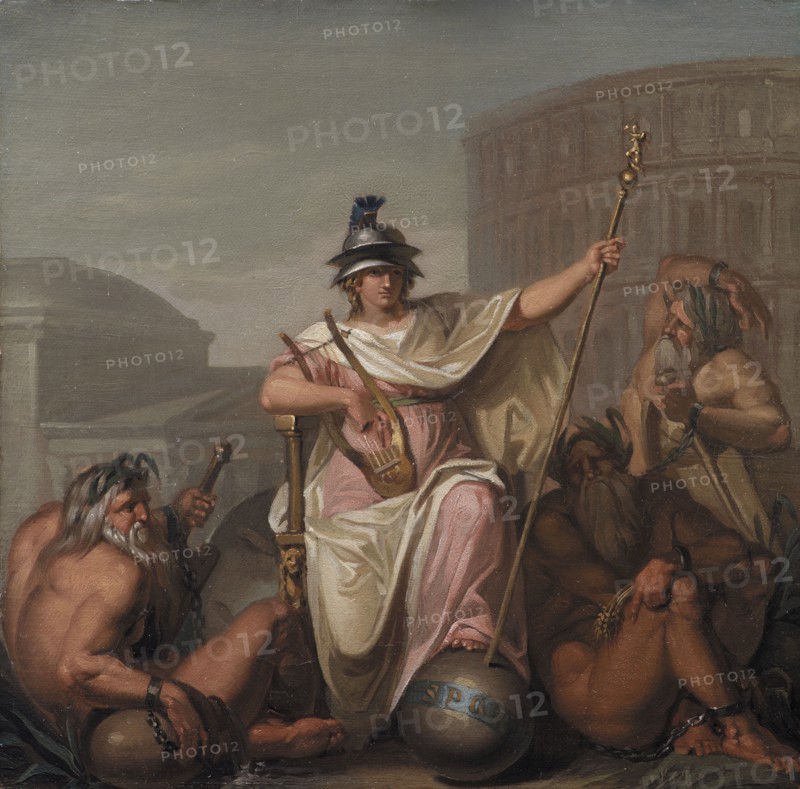 Rome as Ruler of the World, 1784. Creator: Nicolai Abraham Abildgaard.