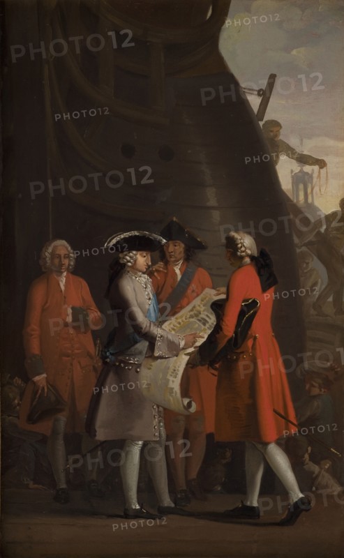 The Construction of Copenhagen´s Dock in the Reign of Christian VI, 1786-1787. Creator: Nicolai Abraham Abildgaard.