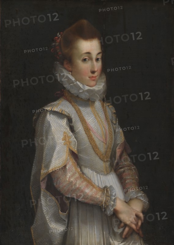 Portrait of a Young Lady, 1598-1601. Creator: Federico Barocci.