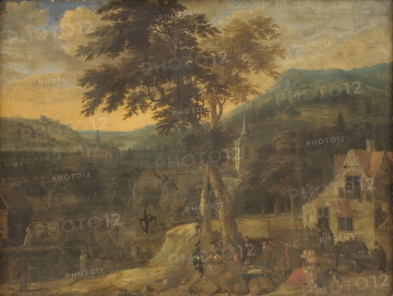 A Village Celebration, 1651-1684. Creator: Gerrit van Battem.