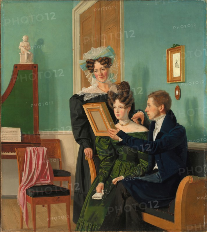 The Raffenberg Family, 1830. Creator: Wilhelm Bendz.