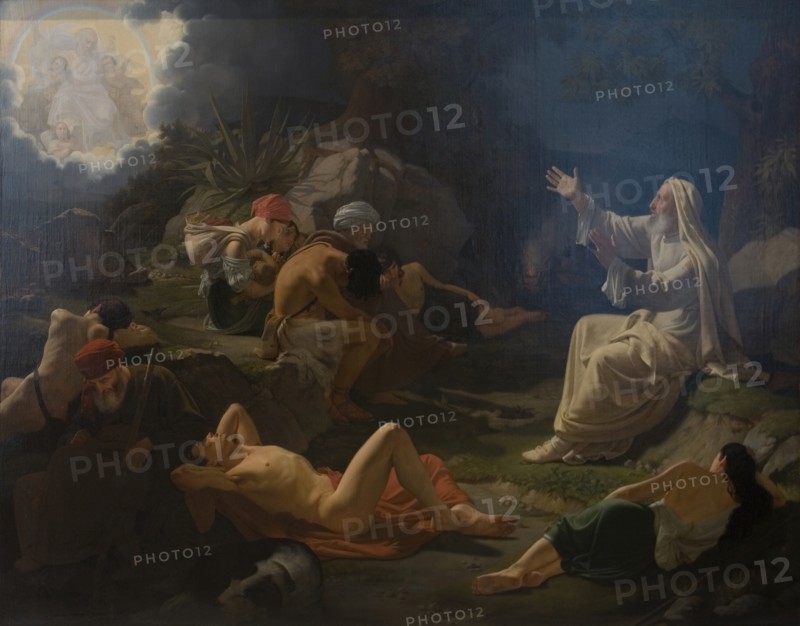 The Vision of the Prophet Ezekiel, 1830. Creator: Ditlev Blunck.