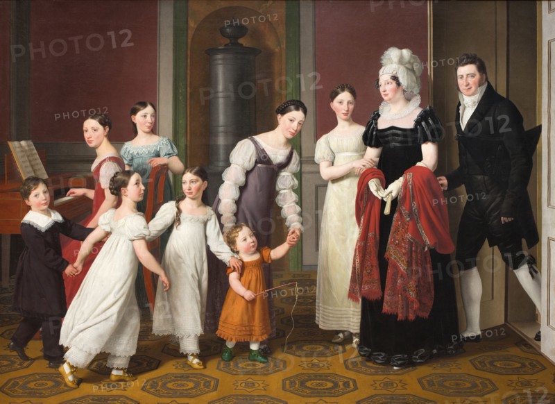 The Nathanson Family, 1818. Creator: CW Eckersberg.