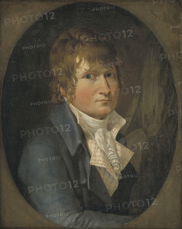 Self-Portrait, 1807-1810. Creator: CW Eckersberg.