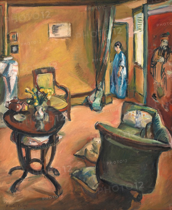 Interior, 1914. Creator: Othon Friesz.