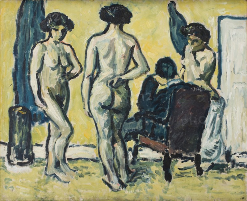 The Judgment of Paris, 1909. Creator: Harald Giersing.