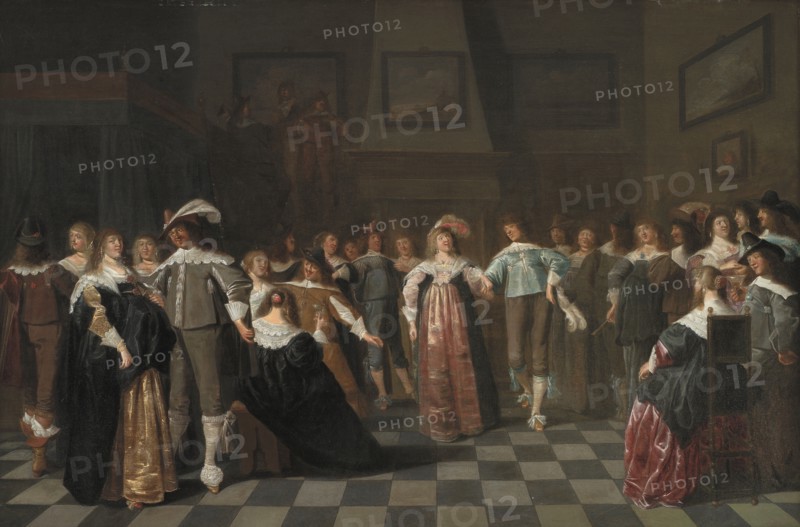 A Ball, 1643. Creator: Dirck Hals.