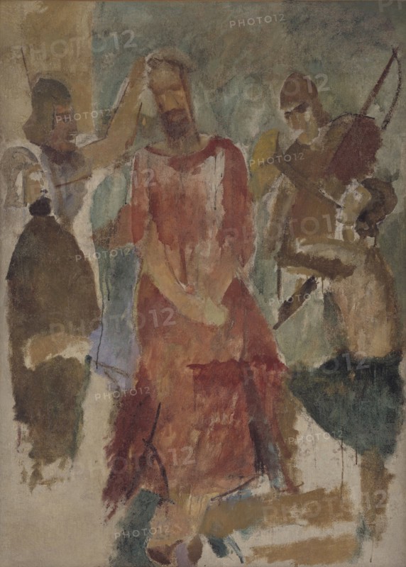 The Crowning with Thorns, 1920-1921. Creator: Karl Isakson.