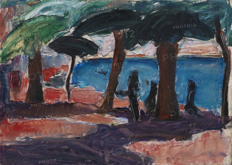 The Quay, Bandol, 1915. Creator: Jens Adolf Emil Jerichau.