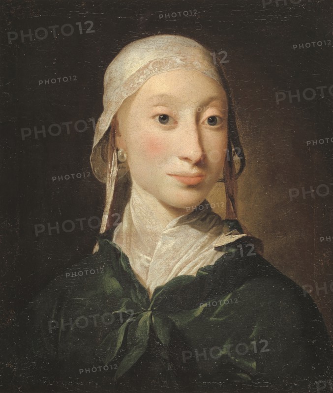A Girl from Holstein, 1766-1767. Creator: Jens Juel.