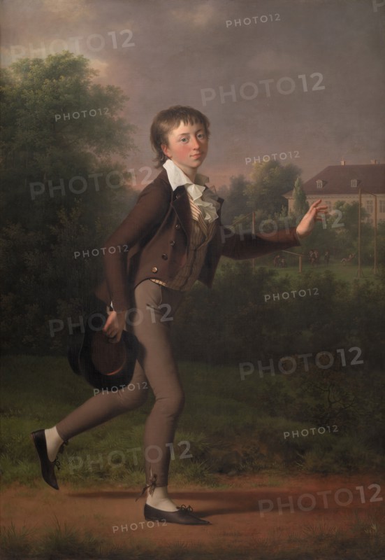 A Running Boy. Marcus Holst von Schmidten, 1802. Creator: Jens Juel.