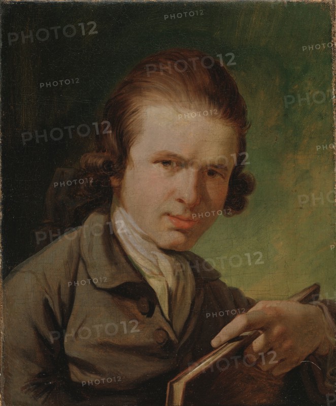 Engraver J.F. Clemens, 1775-1779. Creator: Jens Juel.