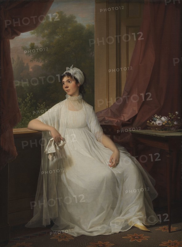 Portrait of Gertrud Hage, née Heitmann, 1798-1801. Creator: Jens Juel.