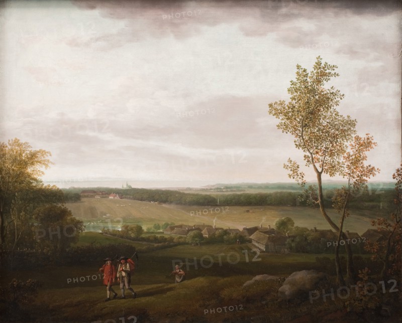 View of the Country near Jægerspris, 1782. Creator: Jens Juel.