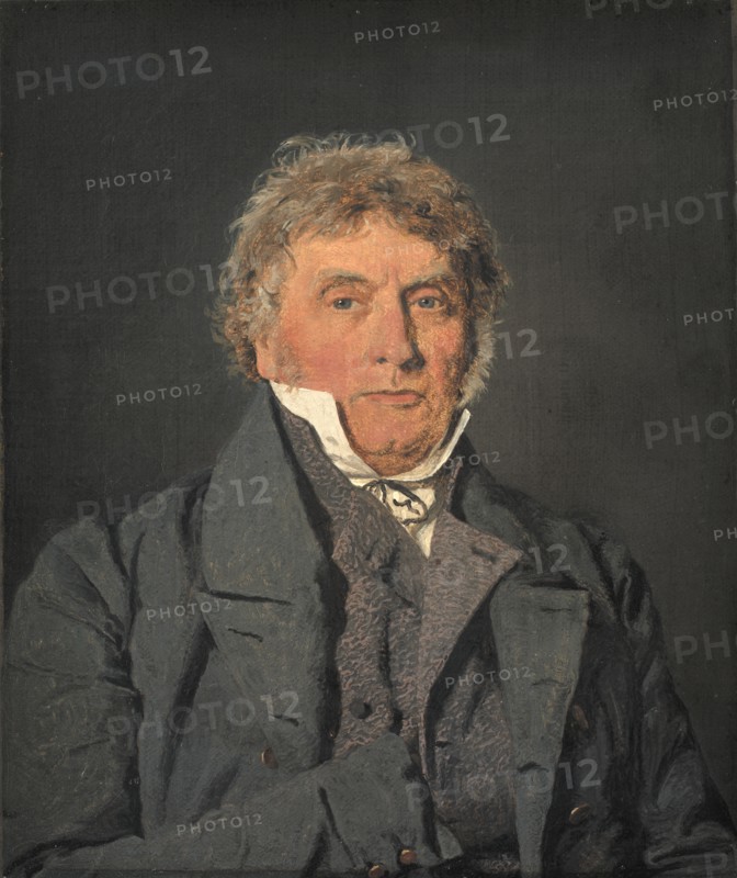 Portrait of the Artist´s Father, Master Baker Peter Berendt Kobke, 1833-1837. Creator: Christen Købke.