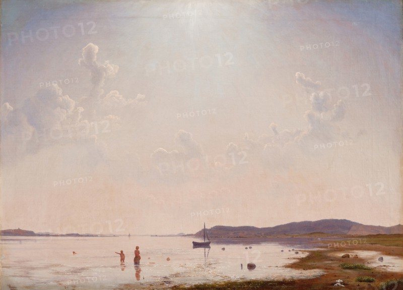 A View of the Ise Fjord, 1849. Creator: Vilhelm Kyhn.