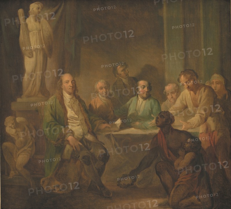Homage to Benjamin Franklin, 1790-1799. Creator: Christian August Lorentzen.
