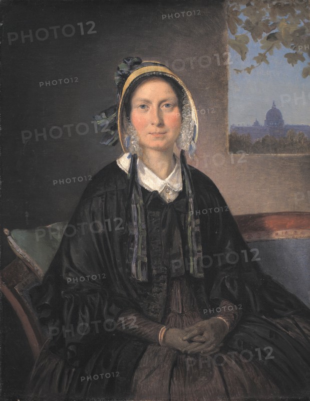 Frederikke Raffenberg, née Hagerup, 1846. Creator: Wilhelm Marstrand.