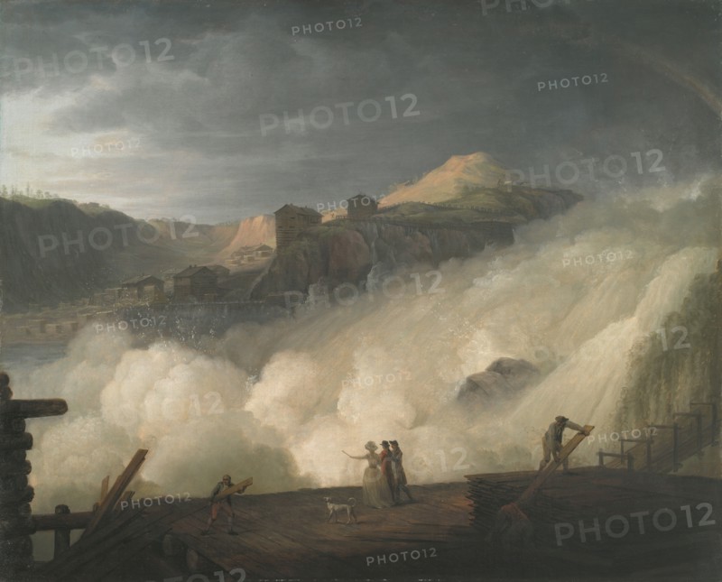 The Sarpfossen in Norway, 1789. Creator: Erik Pauelsen.