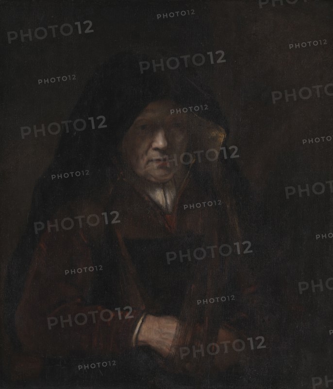 An Old Woman, 1655. Creator: Workshop of Rembrandt.