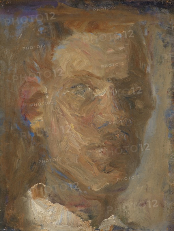 Self-Portrait, 1885-1938. Creator: Karl Schou.