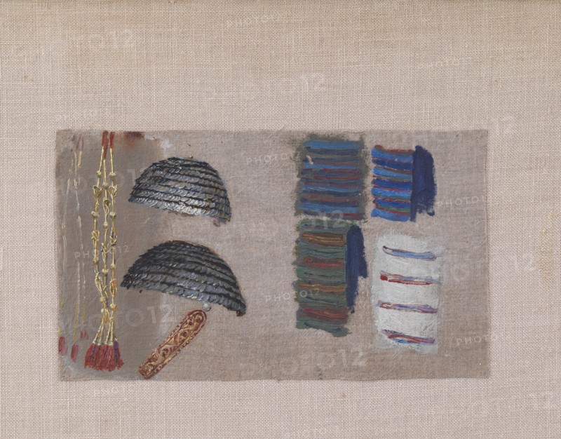 Costume studies, Megara, 1896. Creator: Niels Skovgaard.