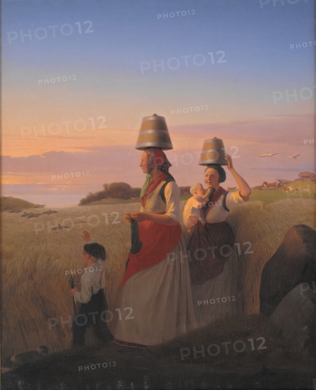 Rural Scene, 1848. Creator: Jorgen Sonne.