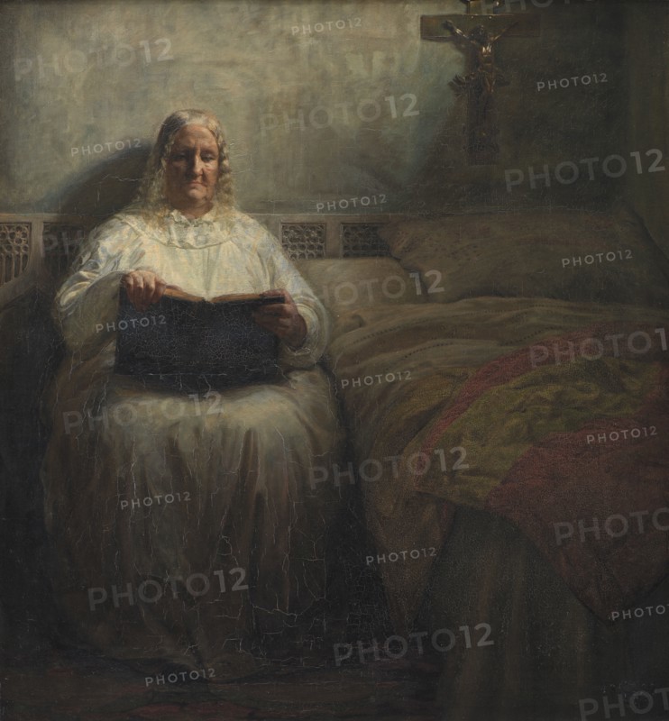 Leonora Christina in the Maribo Monastery, 1882. Creator: Kristian Zahrtmann.