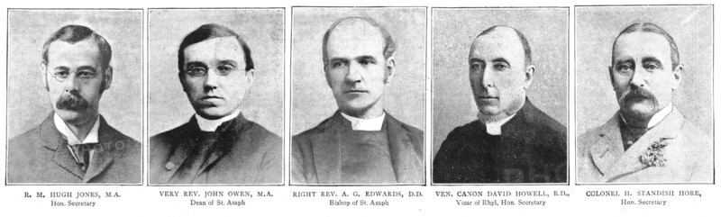 ''The Church Congress at Ryhl, North Wales and Views in the Neighbourhood; Participents', 1891. Creator: Unknown.