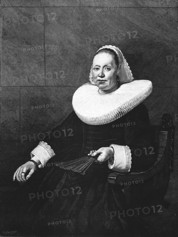 ''Portrait of a Dutch Lady, after Bartholomew Van Der Helst', 1891. Creator: Bartholomeus van der Helst.